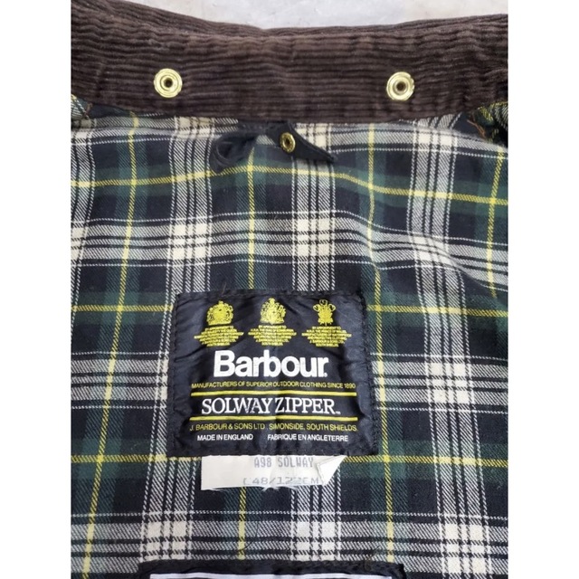 barbour solway zipper 48