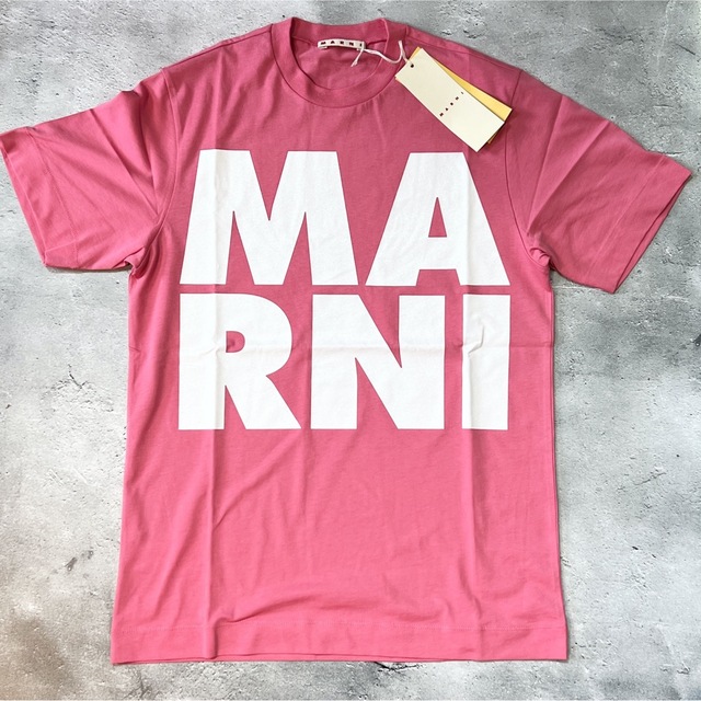 大人OK【新品未使用】Marni マルニ KIDS ロゴＴシャツ