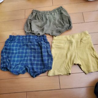 フタフタ(futafuta)のキッズ ベビー 3点セット ショートパンツ ハーフパンツ 半ズボン 服(パンツ)