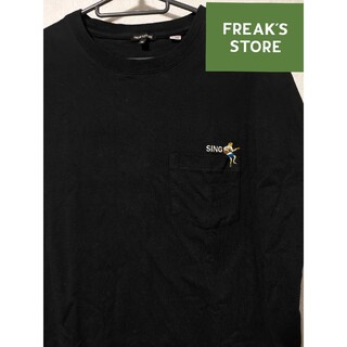 フリークスストア(FREAK'S STORE)のFRAKES STORE 黒Tシャツ　Mサイズ(Tシャツ/カットソー(半袖/袖なし))