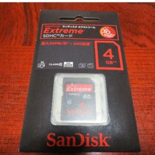 サンディスク(SanDisk)の【あおはる★さん専用】SanDisk SDカード　4GB(その他)