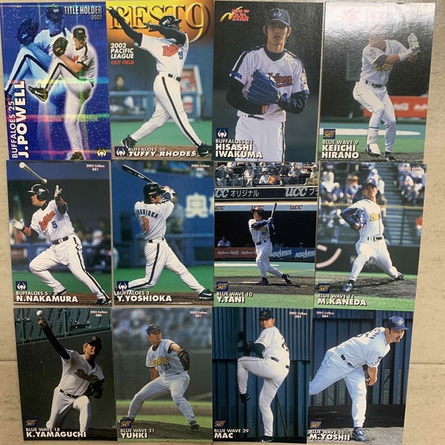 2003年】プロ野球チップスカード バッファローズ・オリックスの 2003年】プロ野球チップスカード バッファローズ・オリックスの