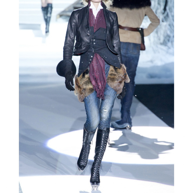 DSQUARED2 - 【DSquared2】レースアップロングブーツの通販 by ブルー