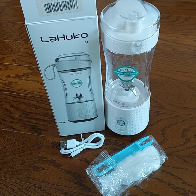 コードレスジューサー　LaHuko スマホ/家電/カメラの調理家電(調理機器)の商品写真