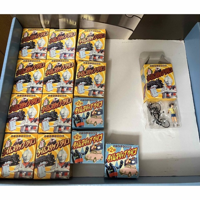 激レア!】【非売品】タイムスリップグリコ 販促販売台 本体13個 激レア!】【非売品】タイムスリップグリコ 販促販売台 本体13個