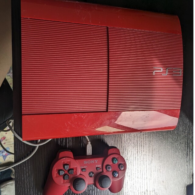 PS3本体　赤