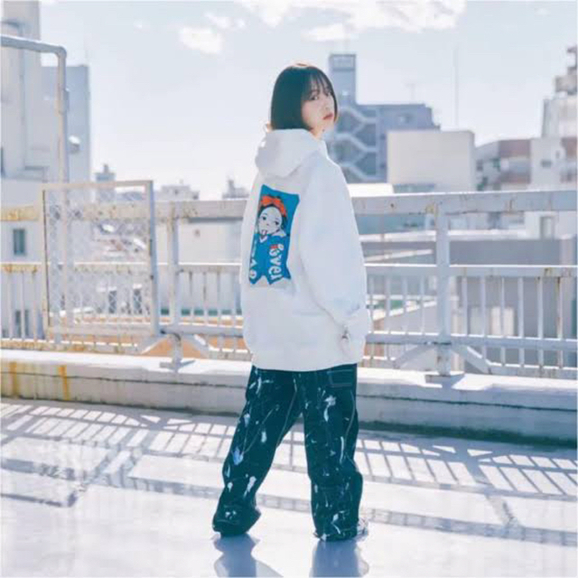 トップス 【over print】POP ART Hoodie Ver.1 なえなの 1時間値下げ後