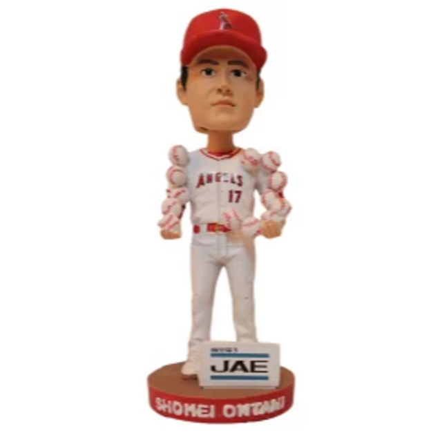 新品未使用 大谷翔平 ボブルヘッド人形 13奪三振記念 bobble head-
