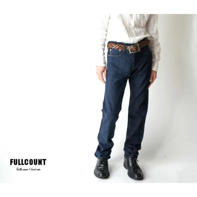 美品!FULLCOUNT 1886ランダムスイッチング ストレートデニム!日本製