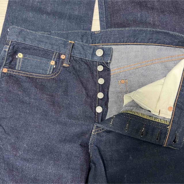 美品!FULLCOUNT 1886ランダムスイッチング ストレートデニム!日本製