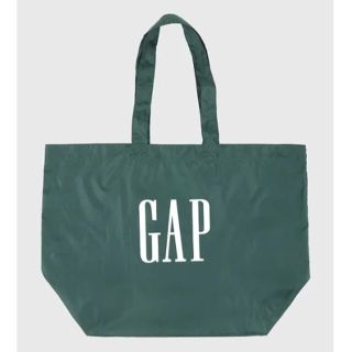 ギャップ(GAP)のGapロゴ BIGエコバッグ PINE_GREEN　ギャップ グリーン大(エコバッグ)