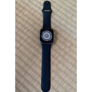 アップルウォッチ(Apple Watch)のappleWatch SE 44mmアルミ　純正バンド(腕時計(デジタル))