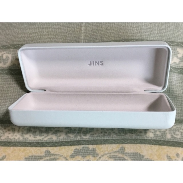 JINS(ジンズ)のJINS メガネケース　　ミントグリーン レディースのファッション小物(サングラス/メガネ)の商品写真