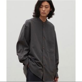 リドム(LIDNM)のWYM LIDNM TENCEL BAND COLLAR SHIRT(シャツ)