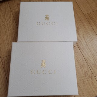 グッチ(Gucci)のGUCCIベビー　空き箱　白　２箱セット(その他)