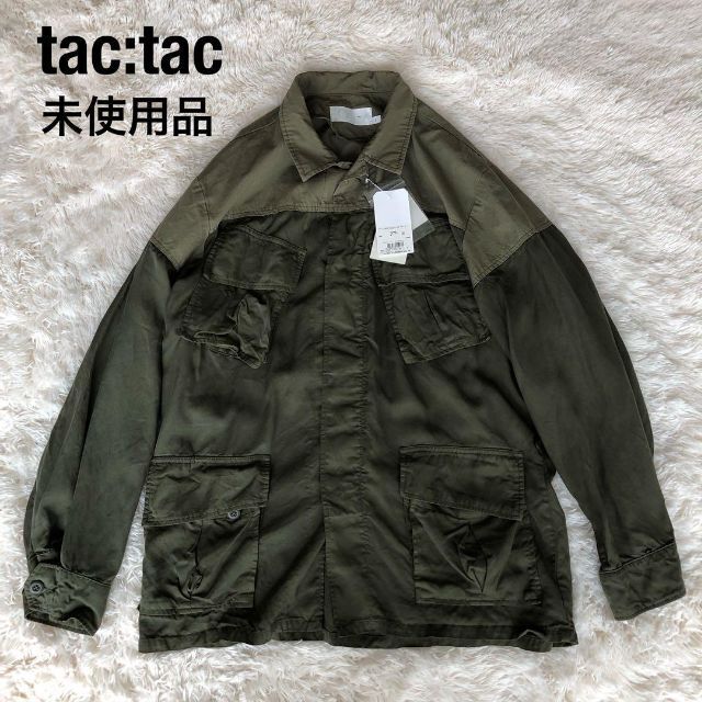 【未使用品】tac:tacタクタク　ミリタリーシャツジャケット　20AWのサムネイル