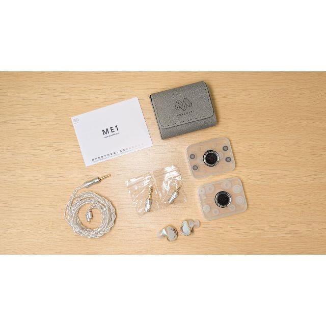 MUSE HiFi ME1 DLC 1DD + Knowles 1BA イヤホン スマホ/家電/カメラのオーディオ機器(ヘッドフォン/イヤフォン)の商品写真