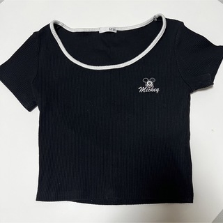 ジェイダ(GYDA)のGYDA ミッキーロゴTシャツ(Tシャツ/カットソー(半袖/袖なし))