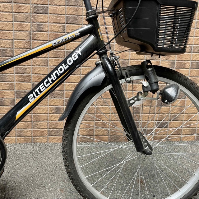 名古屋市内受渡し限定【24インチ】子供用マウンテンバイク・自転車 スポーツ/アウトドアの自転車(自転車本体)の商品写真