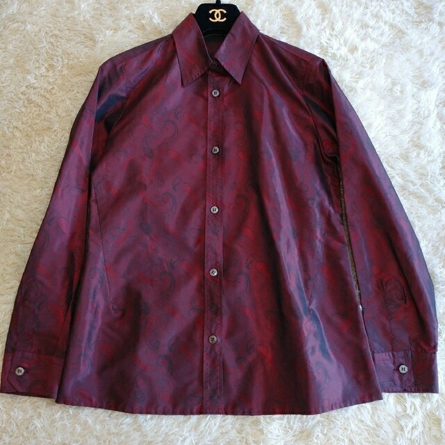 ETRO - 美品☆イタリヤ製 ETRO シャツ ブラウス ペイズリー柄 シルク