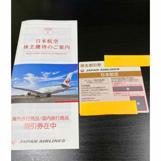 ジャル(ニホンコウクウ)(JAL(日本航空))のJAL株主優待券　2024年11月30日搭乗分まで有効  一枚  (航空券)