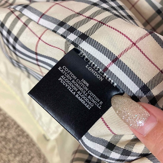 BURBERRY(バーバリー)の新品 バーバリーロンドン BURBERRY コート ジャケット ロング ロゴ M レディースのジャケット/アウター(ロングコート)の商品写真