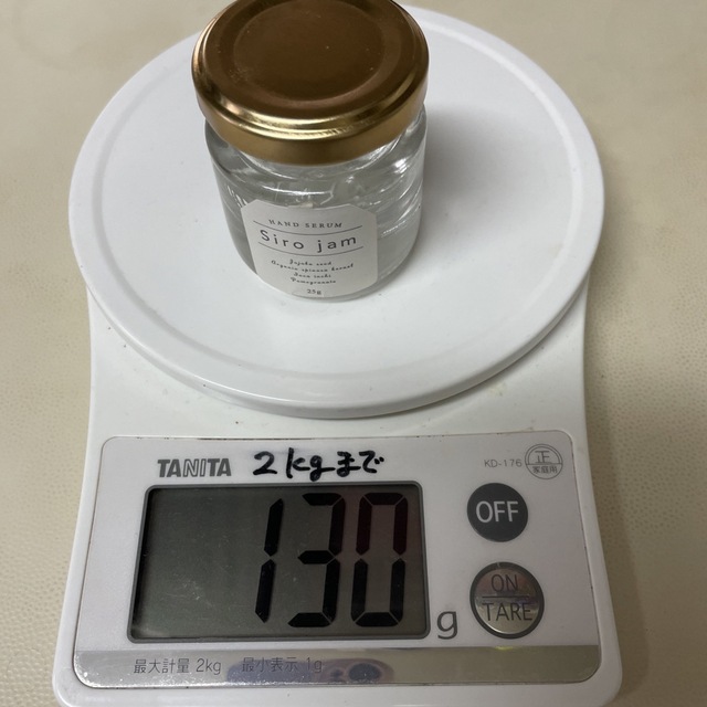 shiro(シロ)のsiro jam シロジャム　保湿　ハンド用ジェル　25g コスメ/美容のボディケア(ハンドクリーム)の商品写真