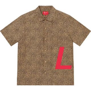 シュプリーム(Supreme)のSupreme Leopard Silk S/S Shirt Tan(シャツ)