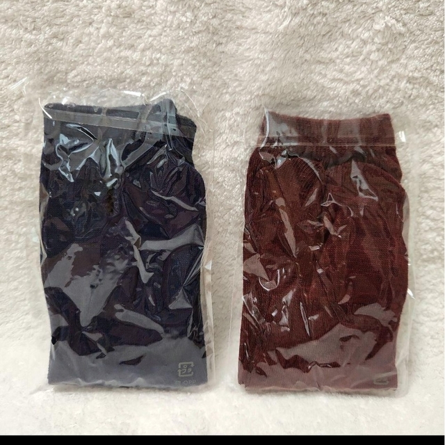 新品 未使用 未開封 足袋 ソックス 靴下 赤 紺 2枚 セット レディースのレッグウェア(ソックス)の商品写真