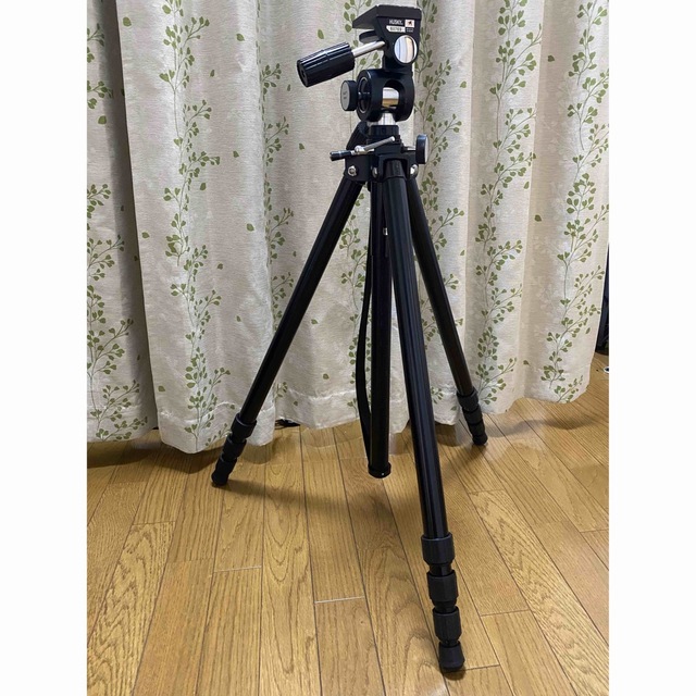 ハスキー 4段 中古 HUSKY ハイボーイ 三脚 ヘッド一体型の通販 by