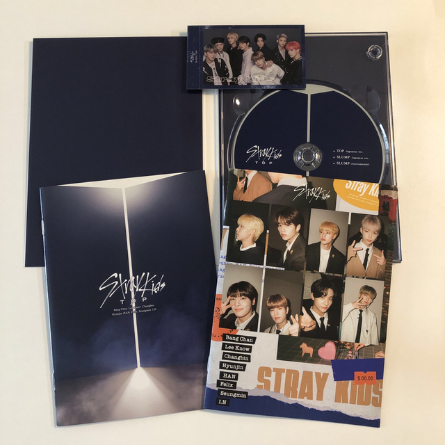 Stray Kids - スキズ TOP -Japanese ver.- CD 初回生産限定盤B 初回bの ...