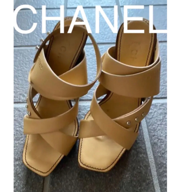 CHANEL 希少❗️ウッドヒールパンプス❣️大特価❗️購入しないいいね不用！