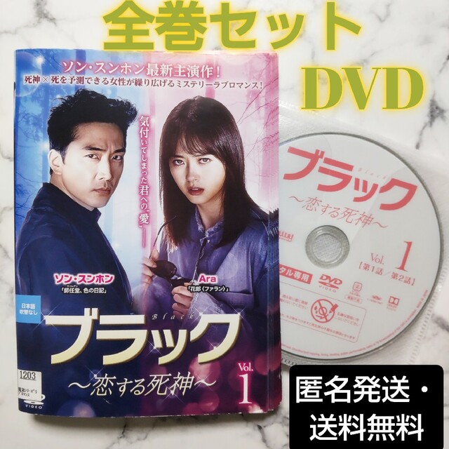 ソン・スンホン☆Ara『ブラック~恋する死神~』レンタル落ちDVD☆全巻