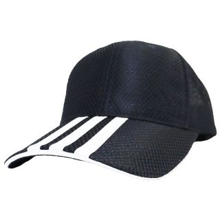 アディダス(adidas)のadidas アディダス キャップ ポリエステル約57から60cm ブラック新品(キャップ)