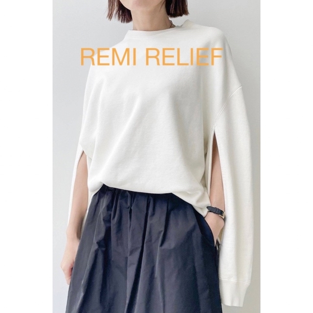 トップス【REMI RELIEF/レミレリーフ】Cape Sweat