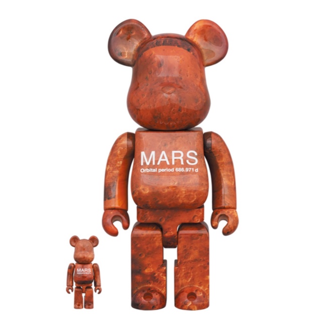 エンタメ/ホビーMARS BE@RBRICK 100％ & 400％