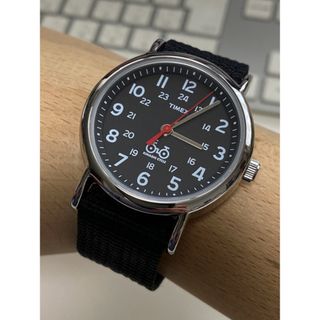 TIMEX/限定/木梨サイクル/コラボ/時計/別注/シルバー/箱付/限定/極美品