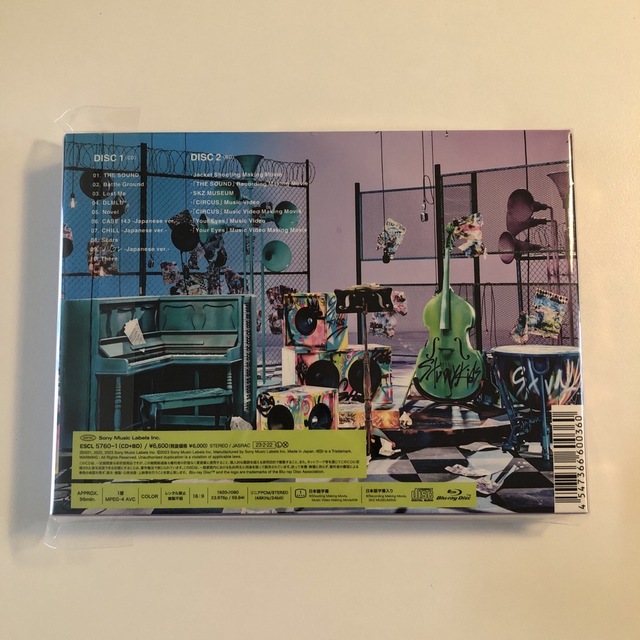 Stray Kids(ストレイキッズ)のスキズ THE SOUND 初回生産限定盤a 初回A CD Blu-ray a盤 エンタメ/ホビーのCD(K-POP/アジア)の商品写真