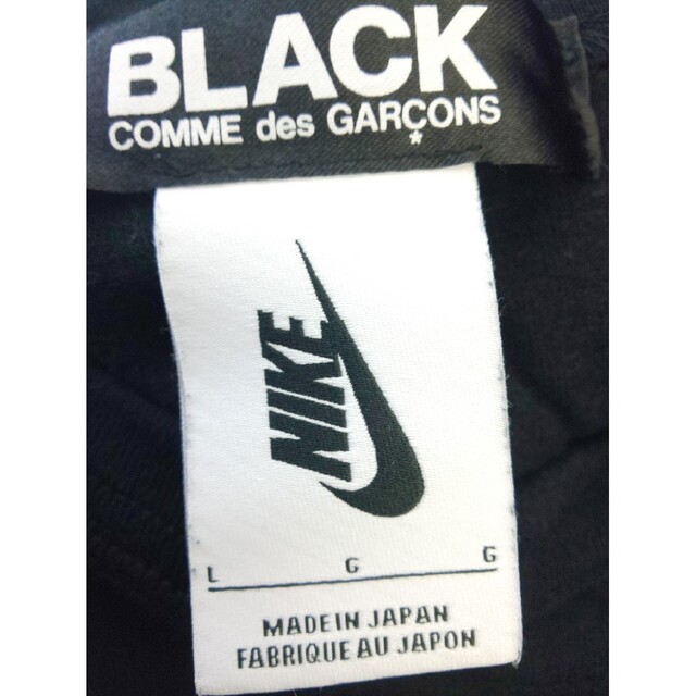 BLACK COMME des GARCONS(ブラックコムデギャルソン)のBLACK COMME des GARCONS × NIKE Tシャツ 半袖 メンズのトップス(Tシャツ/カットソー(半袖/袖なし))の商品写真