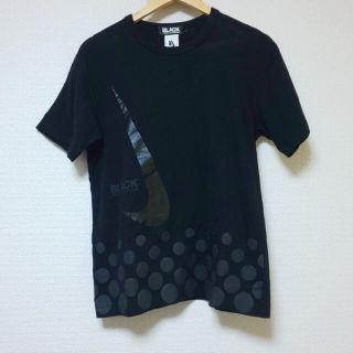 ブラックコムデギャルソン(BLACK COMME des GARCONS)のBLACK COMME des GARCONS × NIKE Tシャツ 半袖(Tシャツ/カットソー(半袖/袖なし))