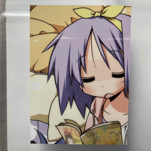 らき☆すた　オリコ　販促物　カード エンタメ/ホビーのアニメグッズ(その他)の商品写真