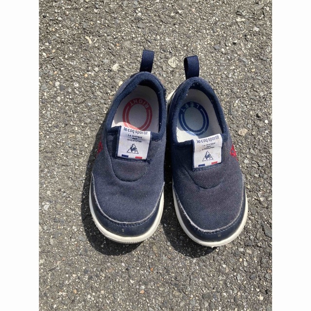 le coq sportif(ルコックスポルティフ)のキッズ靴 キッズ/ベビー/マタニティのキッズ靴/シューズ(15cm~)(スニーカー)の商品写真