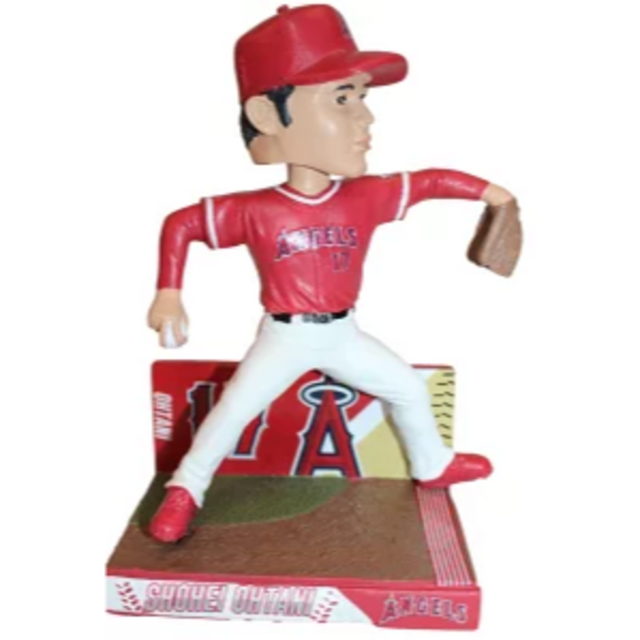 大谷翔平 - MLB Framed Jersey Bobblehead