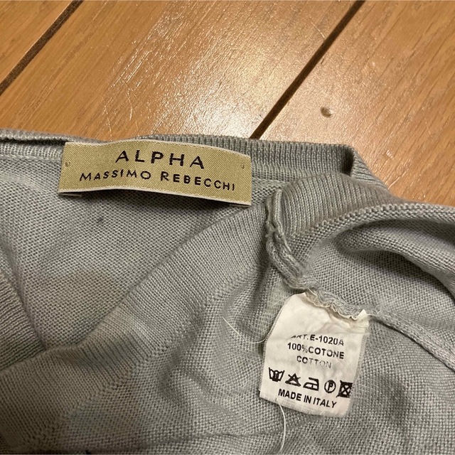 alpha(アルファ)のALPHA MASSIMO REBECCHI カットソー メンズのトップス(Tシャツ/カットソー(七分/長袖))の商品写真