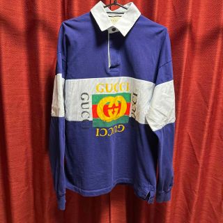 グッチ(Gucci)のグッチ 545800 XJAG9 ヴィンテージロゴポロ長袖カットソー　XS(Tシャツ/カットソー(七分/長袖))