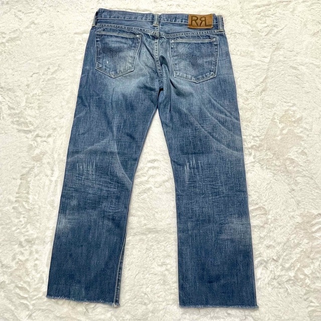 RRL ダブルアールエル #41381 ダメージリペア加工 デニム 28inch