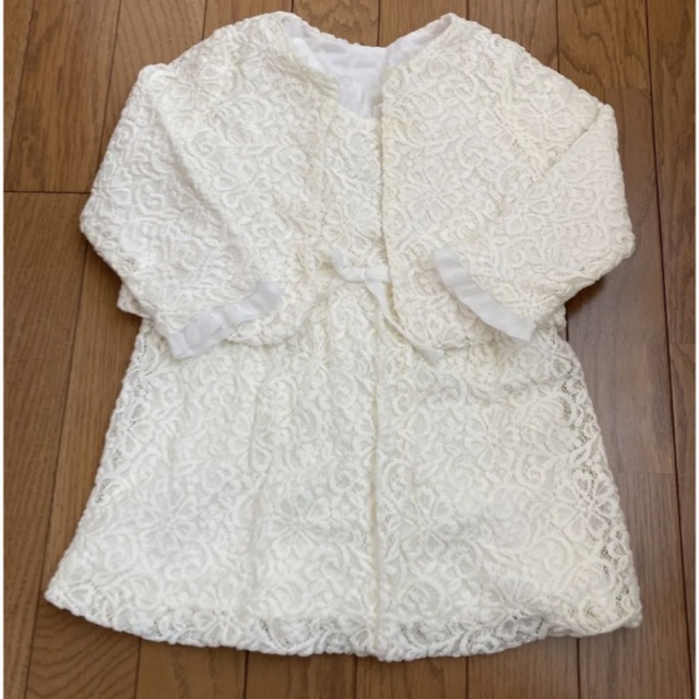 ワンピース　ボレロセット　コムサフォセット キッズ/ベビー/マタニティのキッズ服女の子用(90cm~)(ドレス/フォーマル)の商品写真