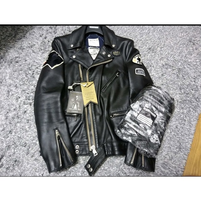 NEIGHBORHOOD(ネイバーフッド)のNEIGHBORHOOD × FRAGMENT × LEWIS LEATHERS メンズのジャケット/アウター(ライダースジャケット)の商品写真