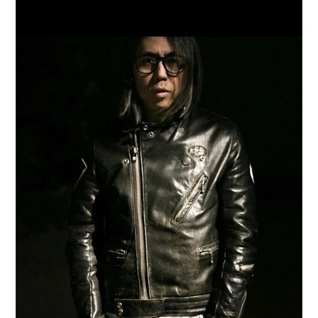 NEIGHBORHOOD(ネイバーフッド)のNEIGHBORHOOD × FRAGMENT × LEWIS LEATHERS メンズのジャケット/アウター(ライダースジャケット)の商品写真