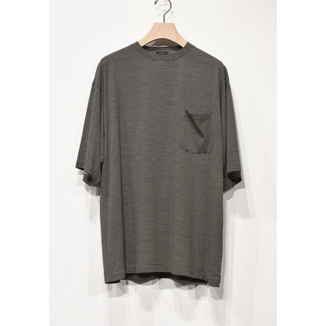 COMOLI(コモリ)の22ss comoli ウール天竺Tシャツ　サイズ3 メンズのトップス(Tシャツ/カットソー(半袖/袖なし))の商品写真
